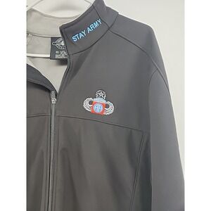 Charles River Apparel: Men's Black Fleece Lined Winter Jacket: ‎ XL Airborne